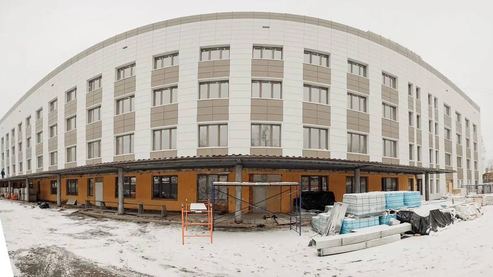 Капитальный ремонт поликлиники Павлово-Посадской ЦРБ планируют завершить в 2024 году