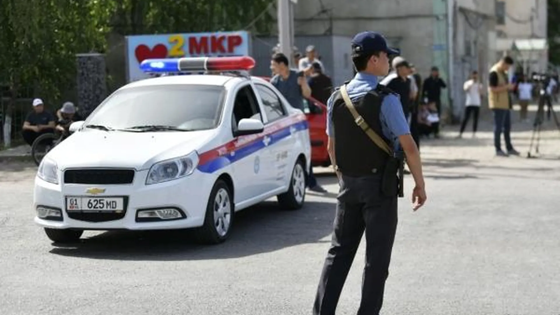 Зачинщиков волнений в Бишкеке задержала полиция