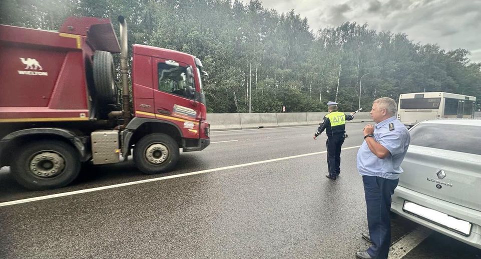 Сброс 50 кубометров строительных отходов предотвратили в Мытищах