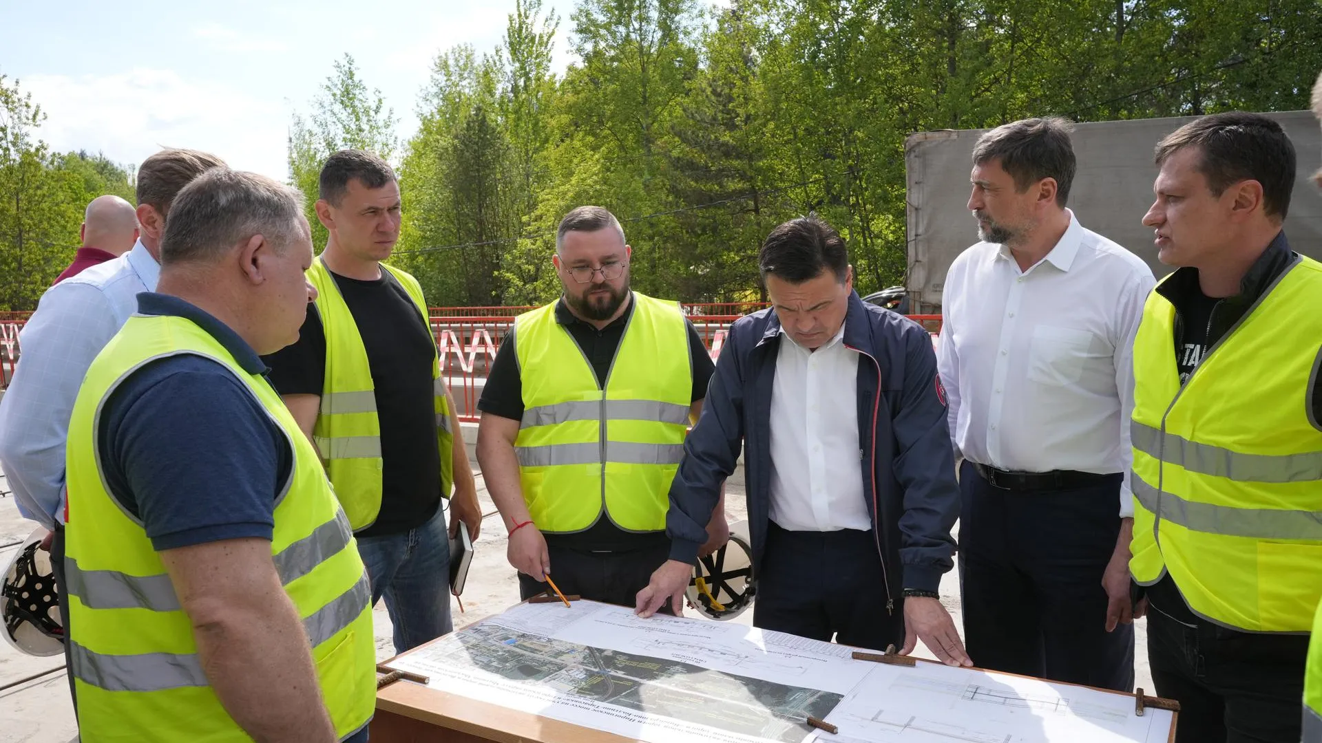 Губернатор Подмосковья: реконструкцию Пироговского шоссе завершат в этом году
