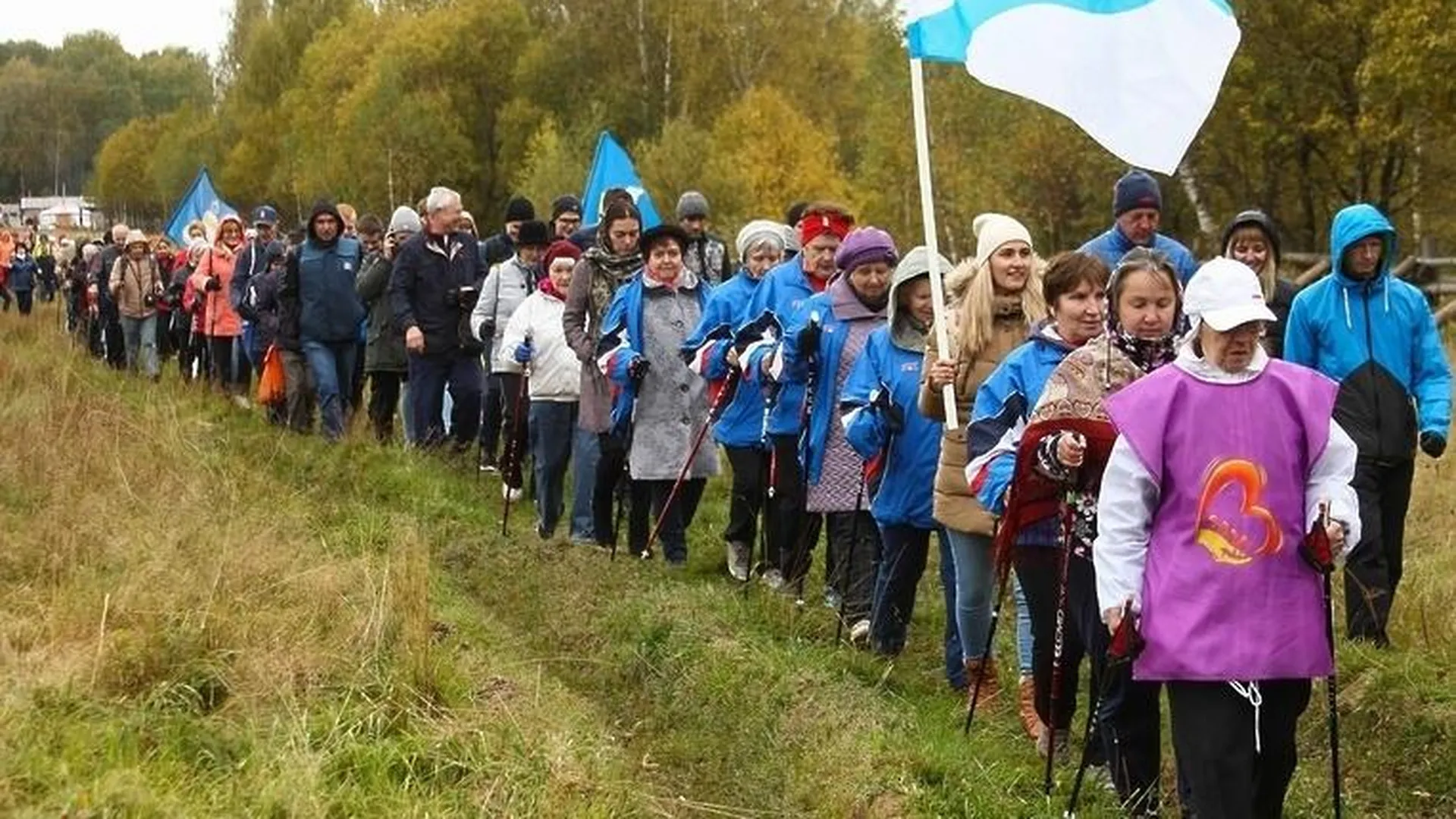 Фестиваль скандинавской ходьбы пройдет в Пушкино