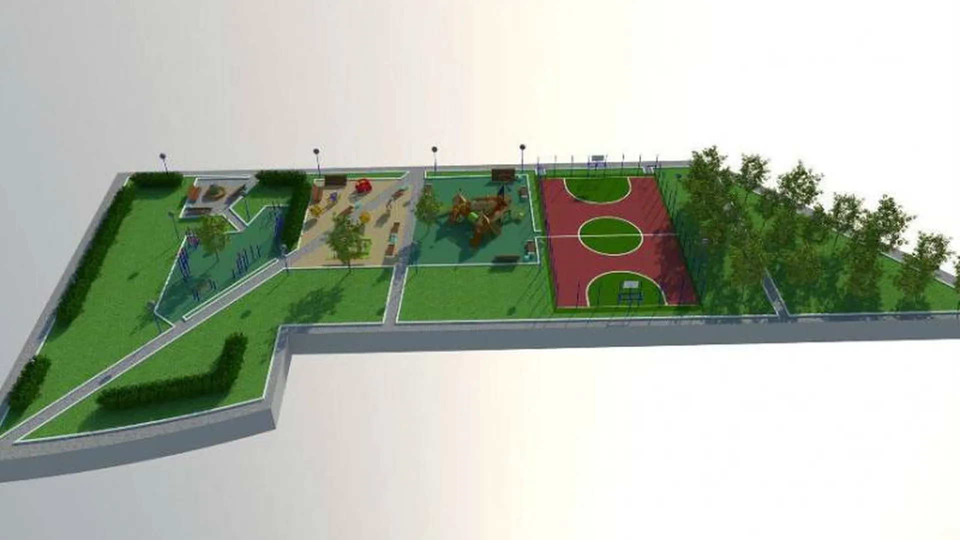 Новая детская площадка появится в Солнечногорском районе