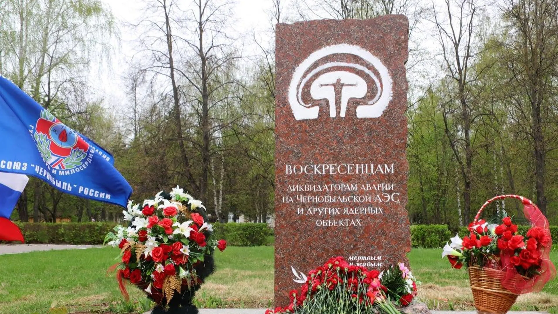 Память ликвидаторов аварии в Чернобыле почтили в Воскресенске
