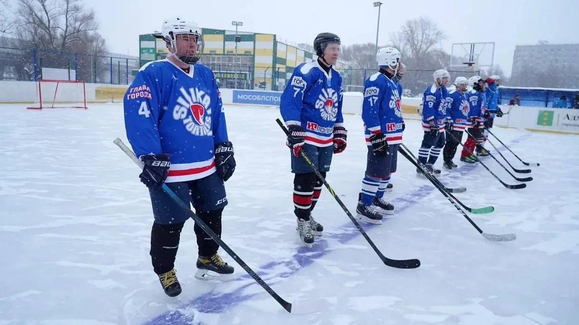 В Котельниках стартовал чемпионат по хоккею