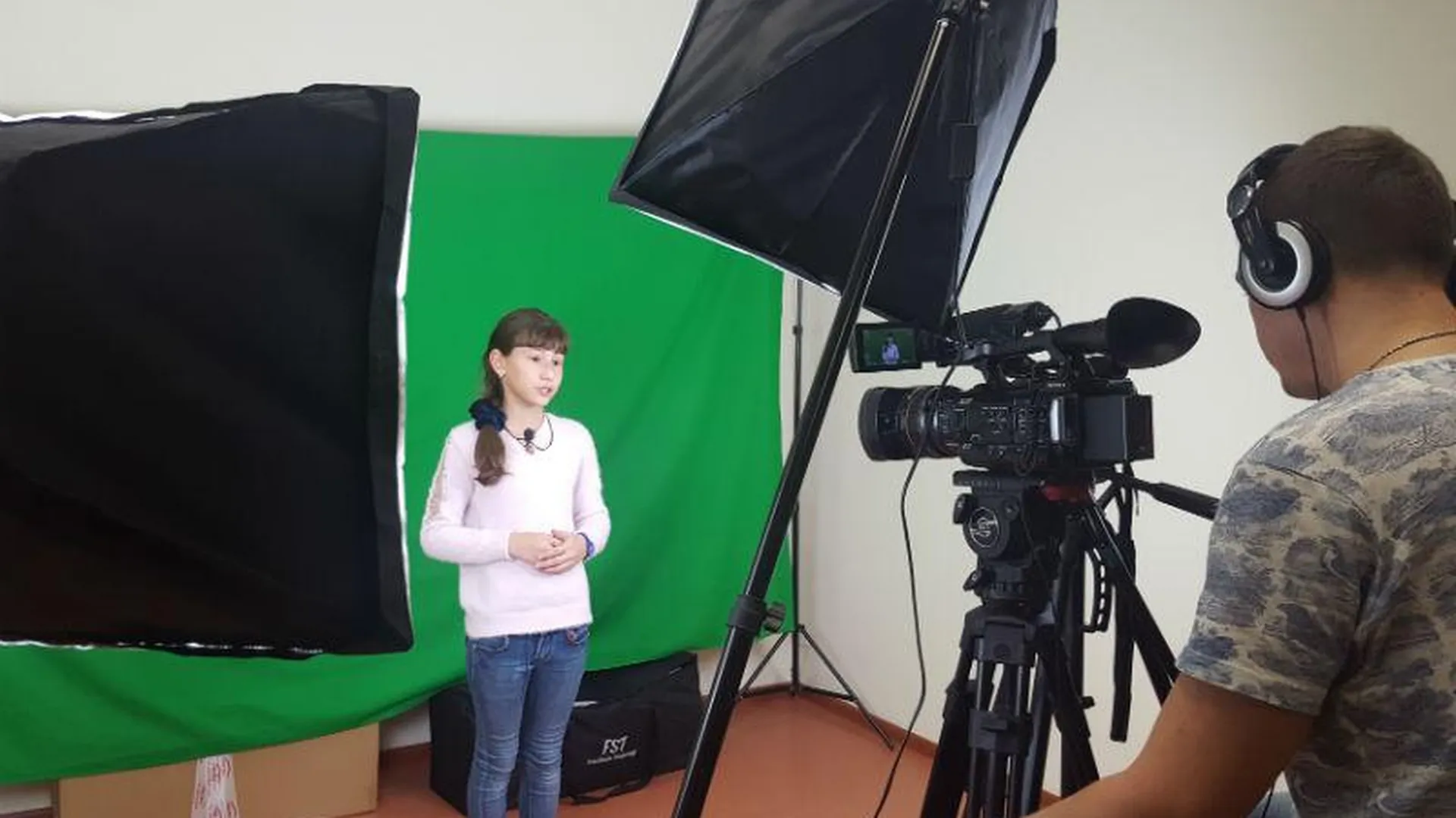 Виртуальную студию открыли для юных журналистов Реутова