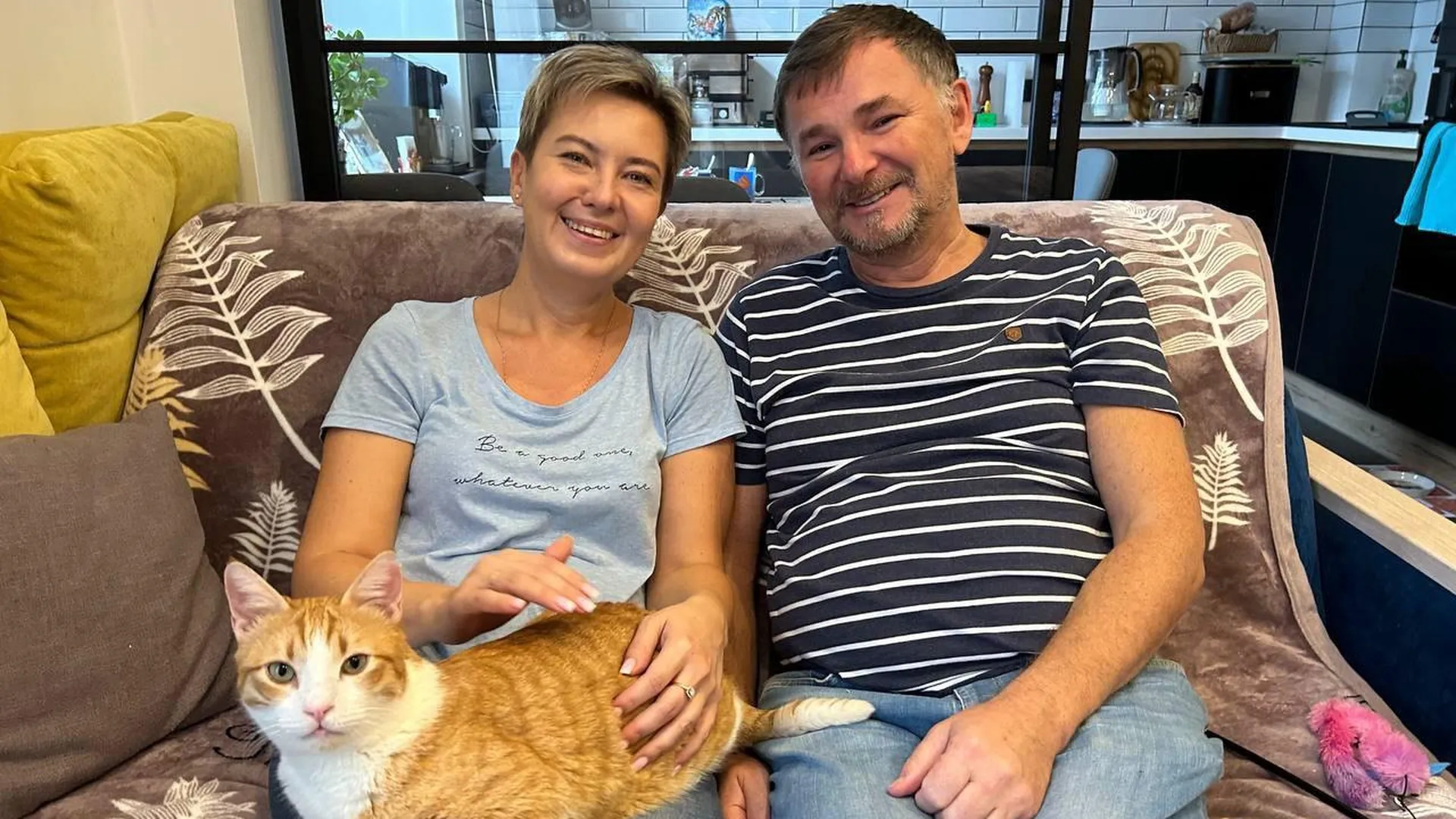 Как семейная пара из подмосковного Долгопрудного спасла жизнь коту с Кипра