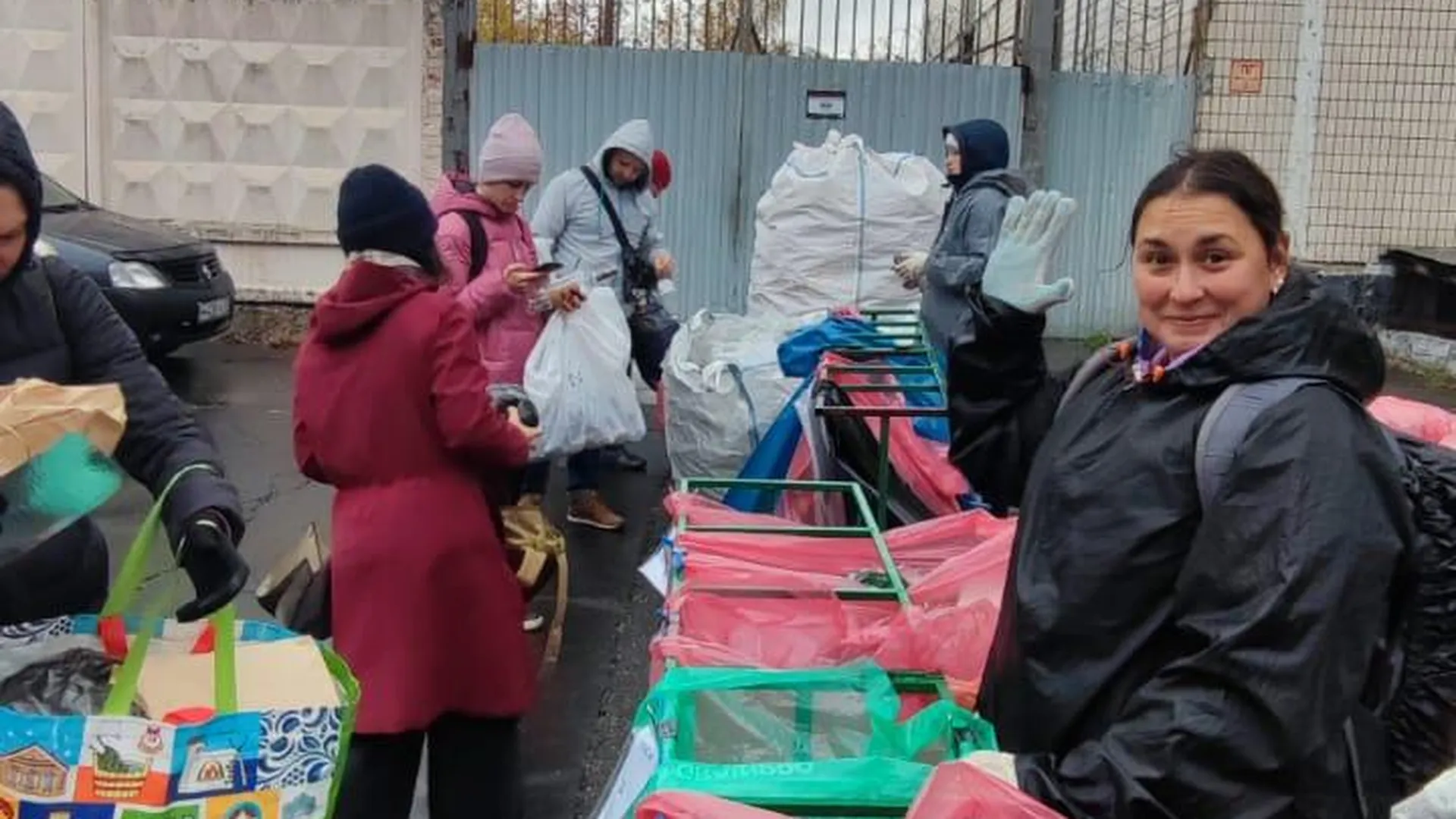 В Реутове состоялась акция по раздельному сбору мусора