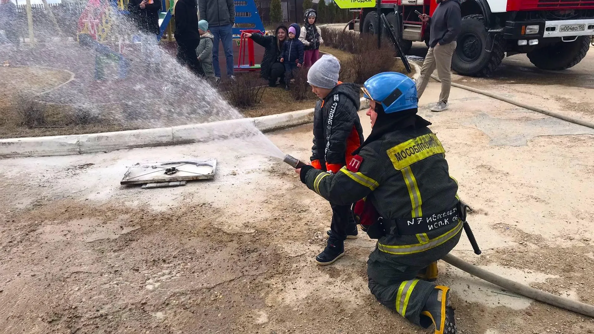 Беседы о пожарной безопасности провели в Пушкино