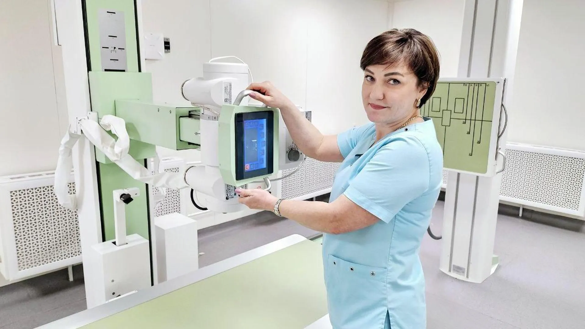 Новый рентген-аппарат установили в инфекционном отделении Раменской больницы