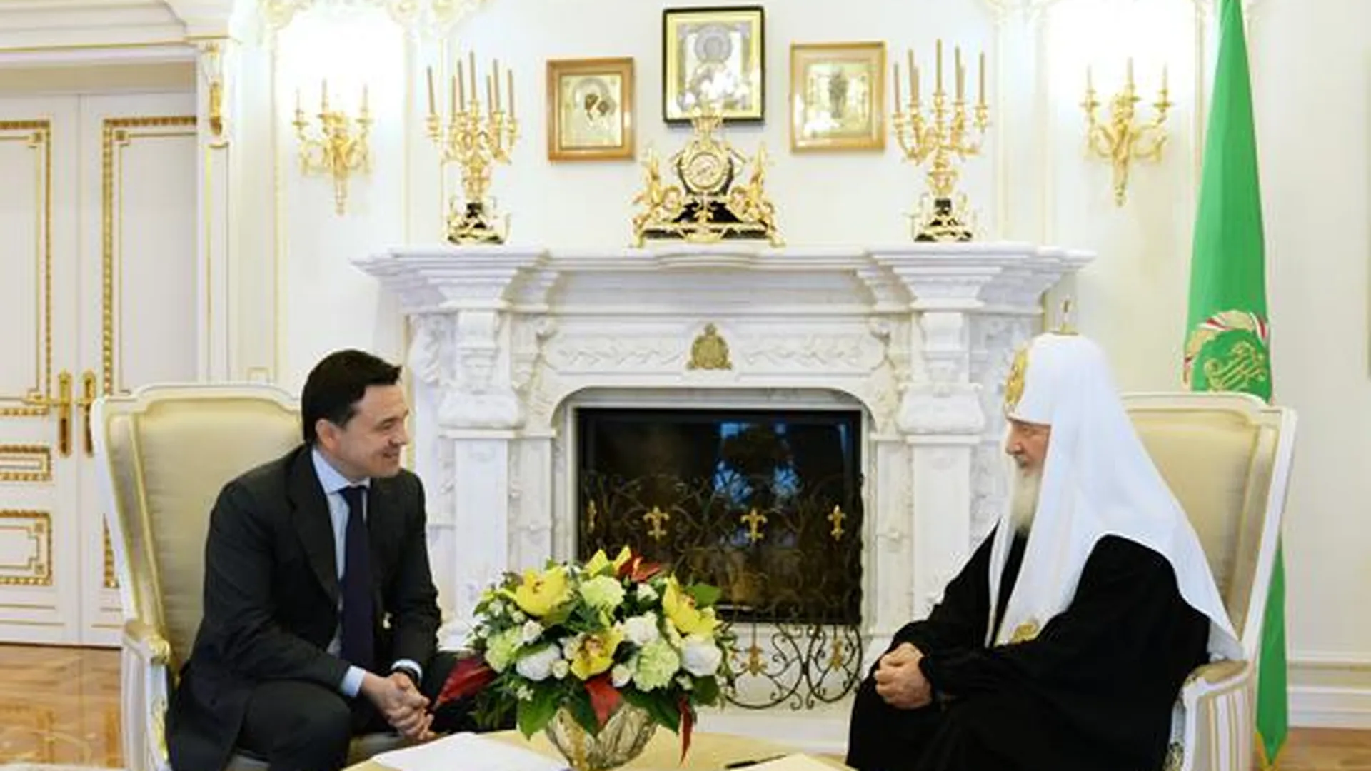 Андрей Воробьев встретился с Патриархом Кириллом