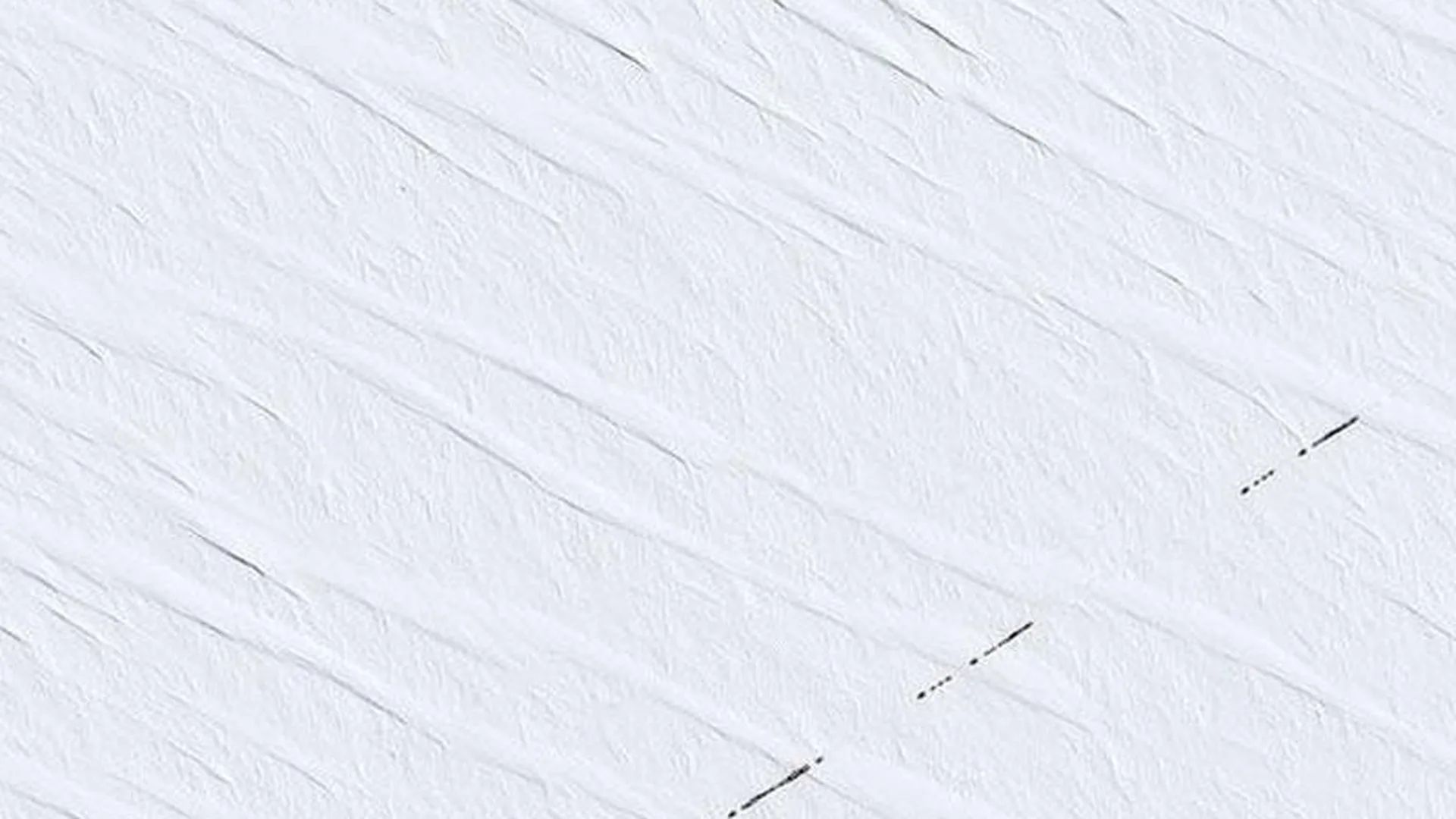 Французский спутник заснял караван, который едет на антарктическую станцию