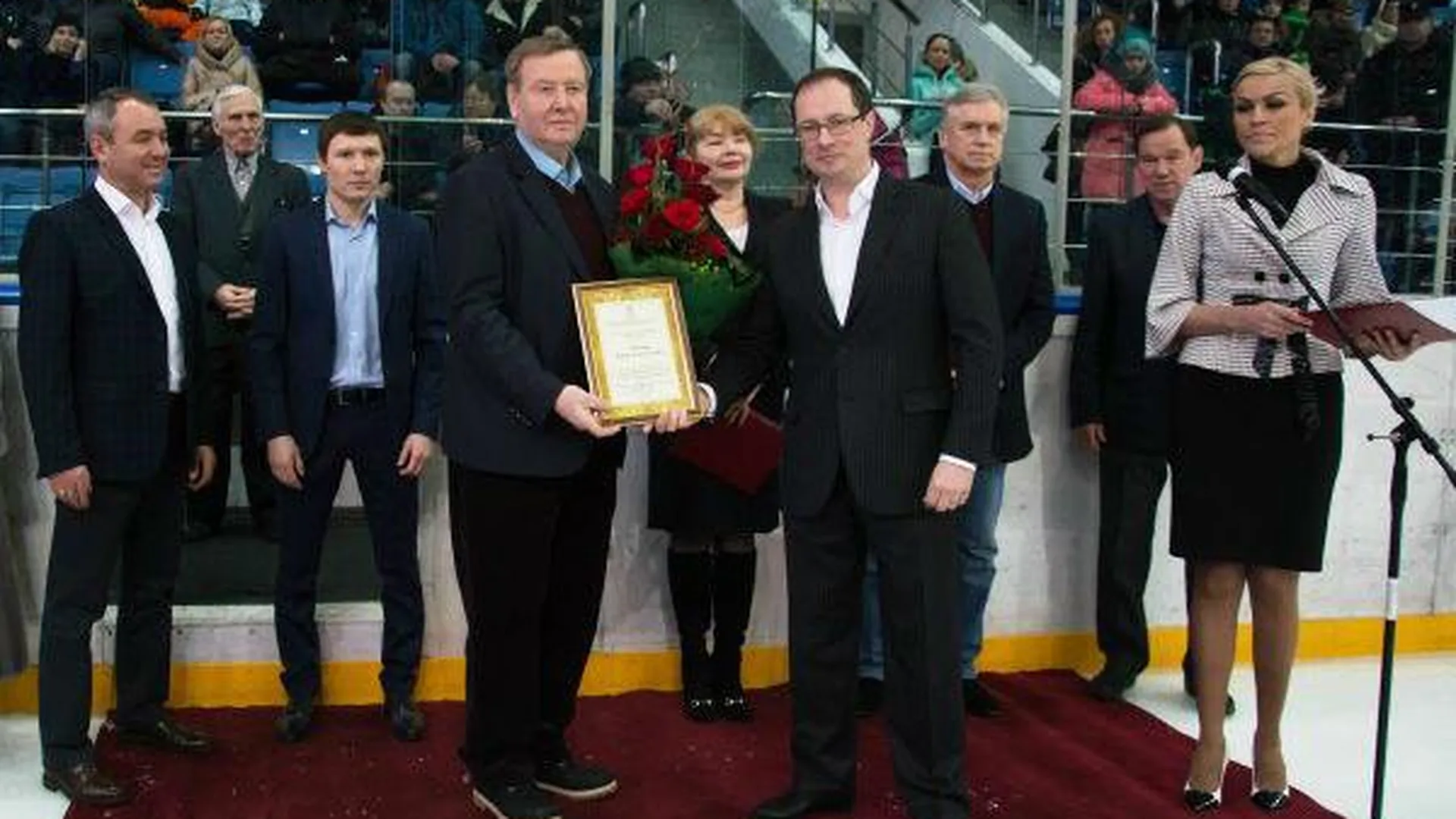 Ледовый дворец «Арена-Балашиха» назовут в честь хоккеиста Юрия Ляпкина