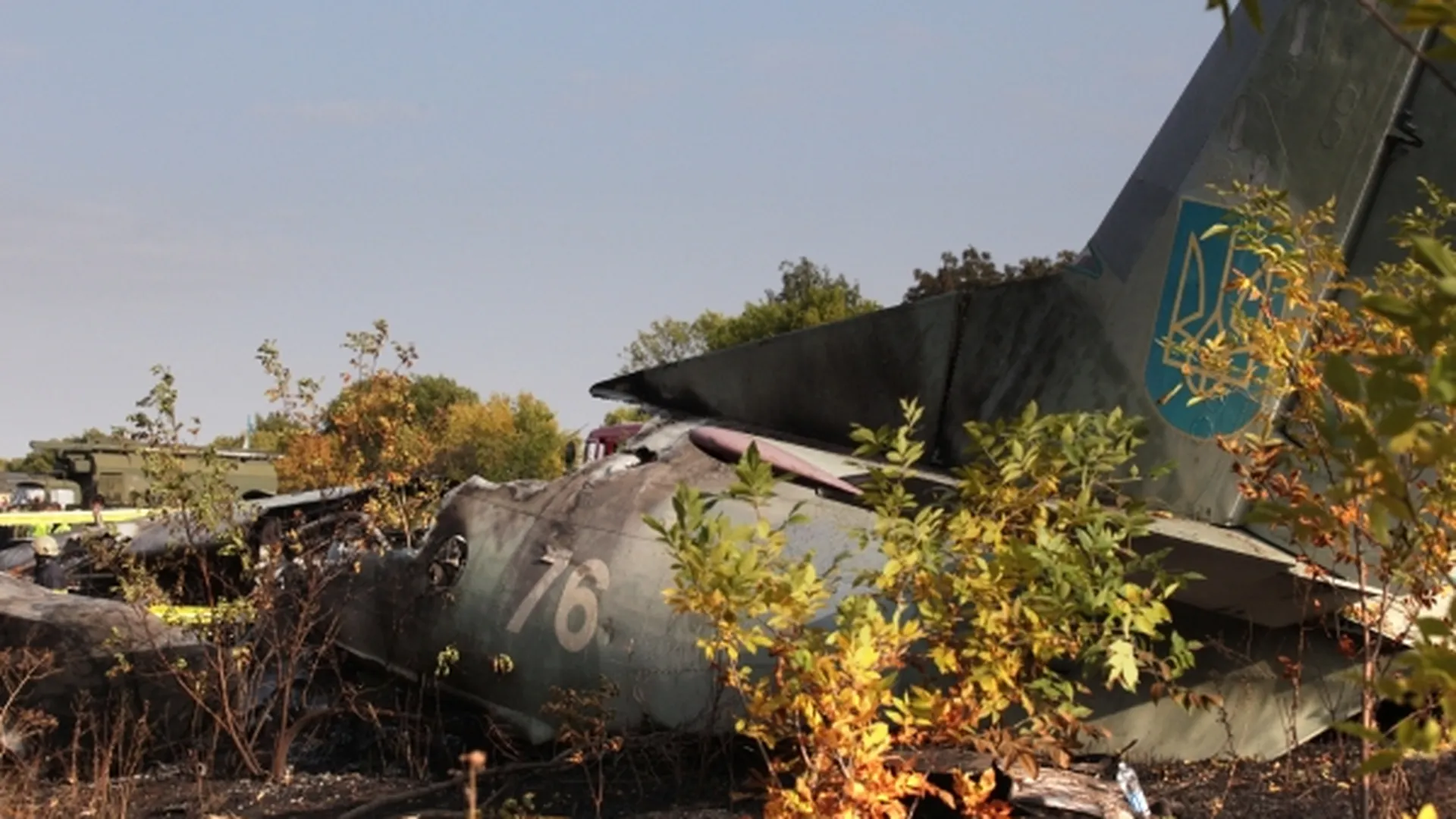 Спасатели завершили работы на месте крушения Ан-26 под Харьковом