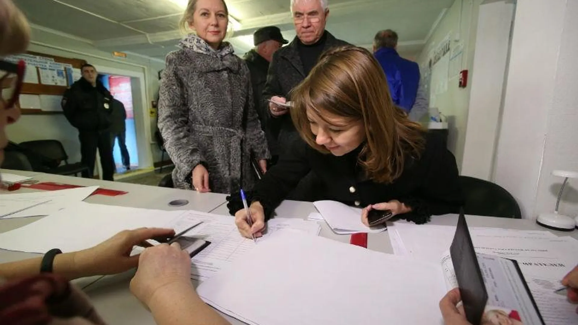 Виртуозова проголосовала на президентских выборах в Ромашкове