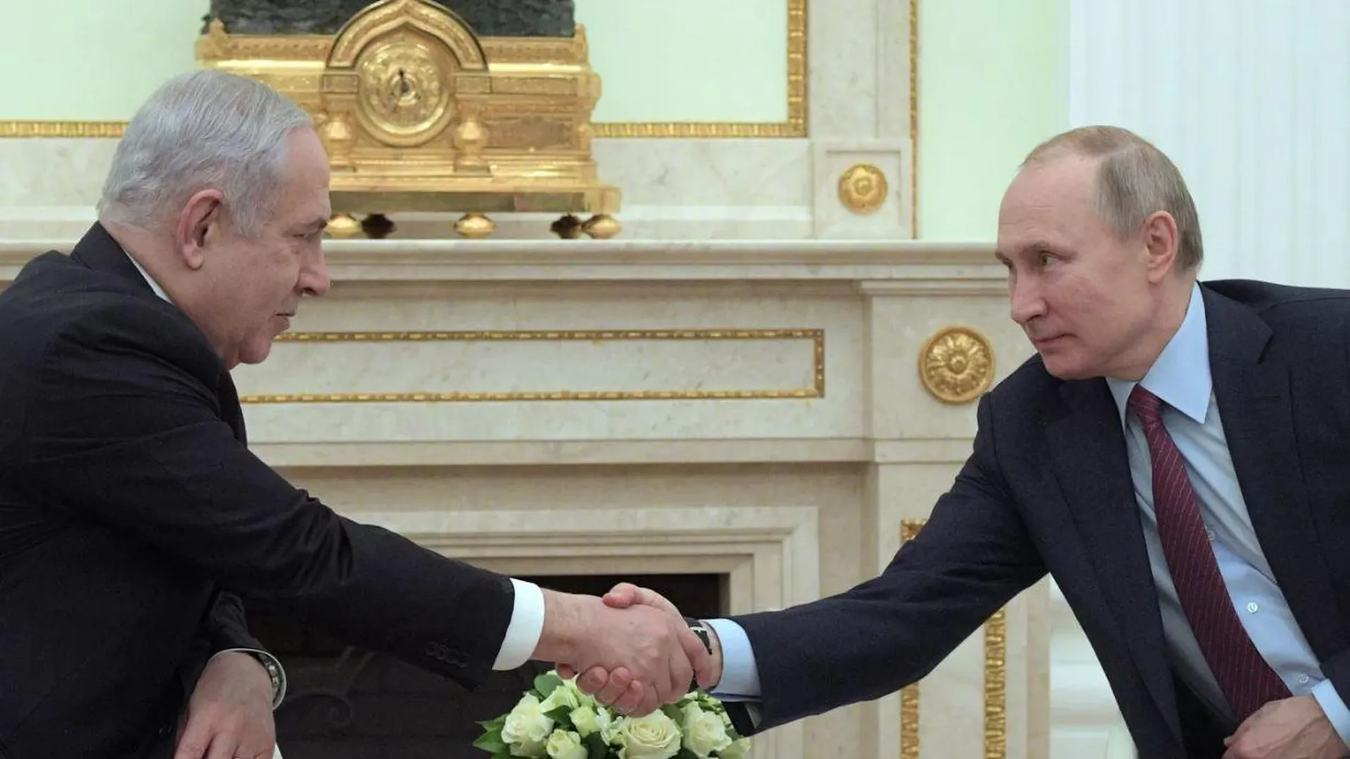 Владимир Путин и Биньямин Нетаньяху