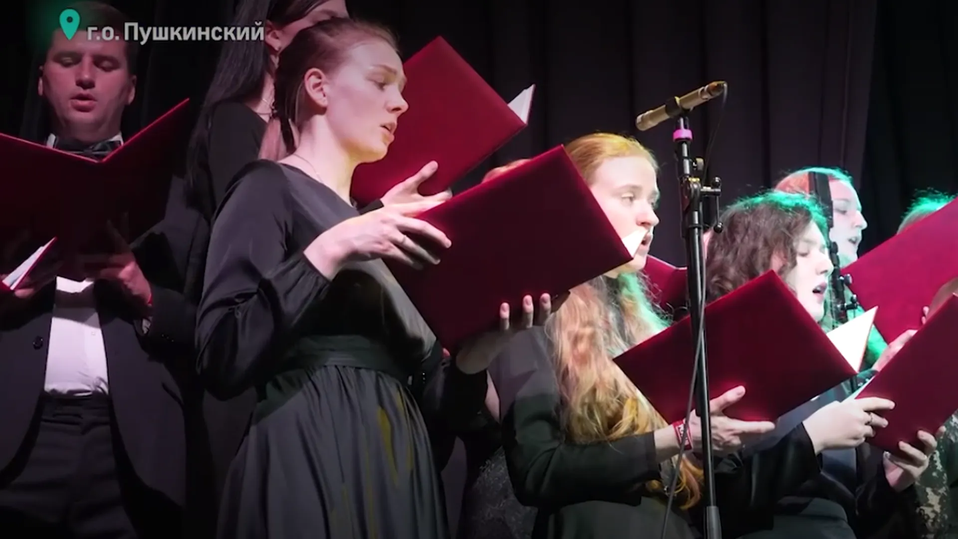 Московский синодальный хор выступил в Пушкино
