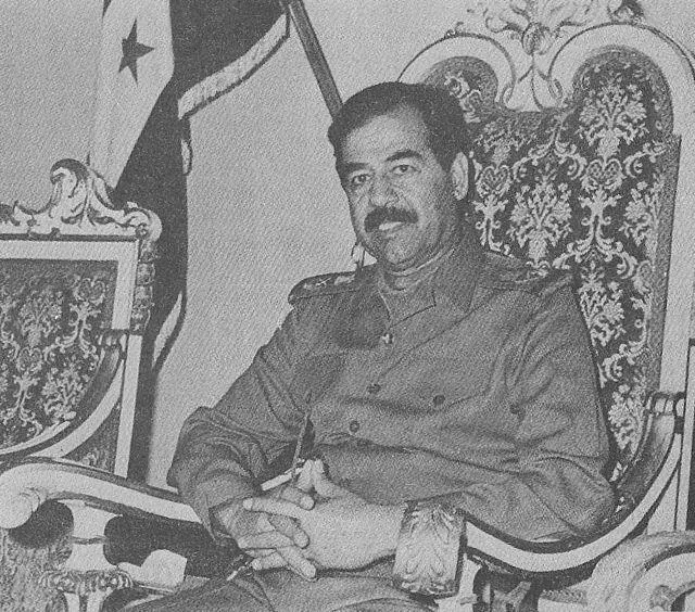 Президент Ирака (1979-2003) Саддам Хусейн