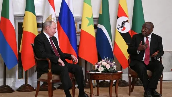 Путин начал переговоры с представителями африканских стран