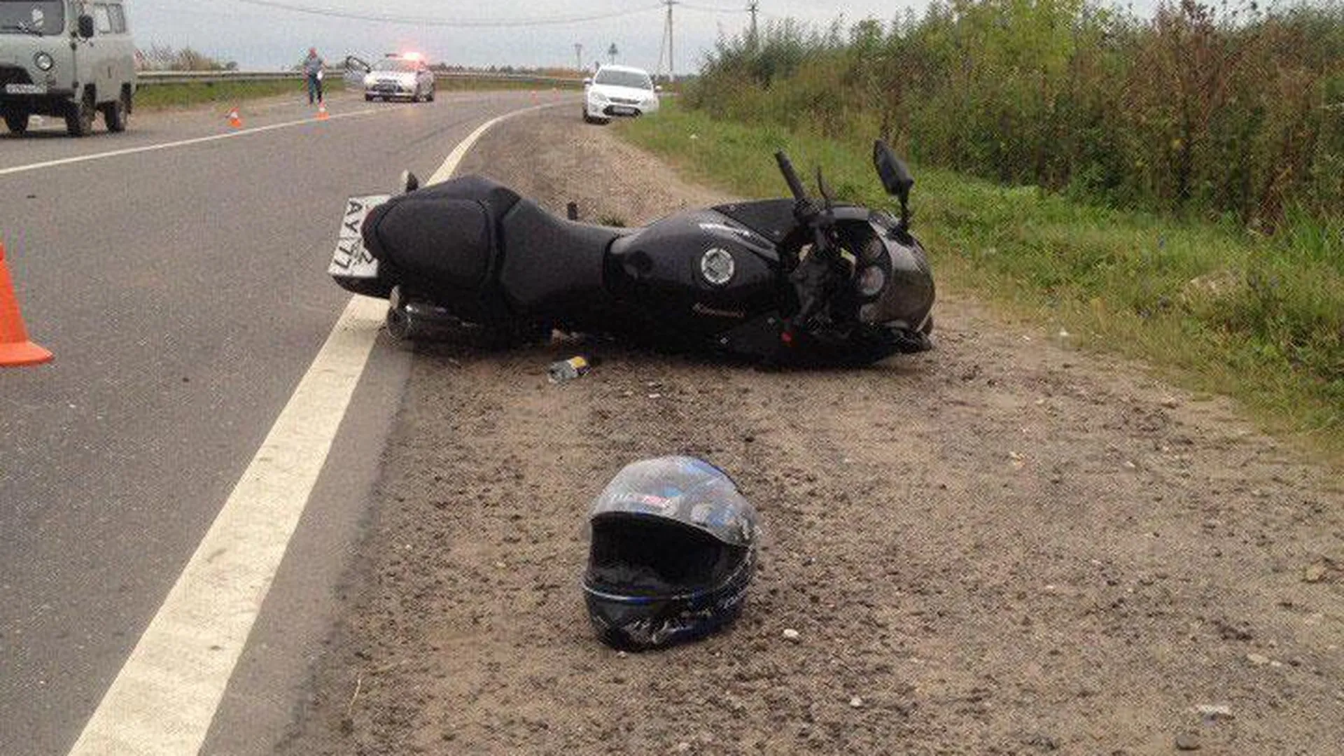На трассе в Раменском районе погибла пассажирка мотоцикла