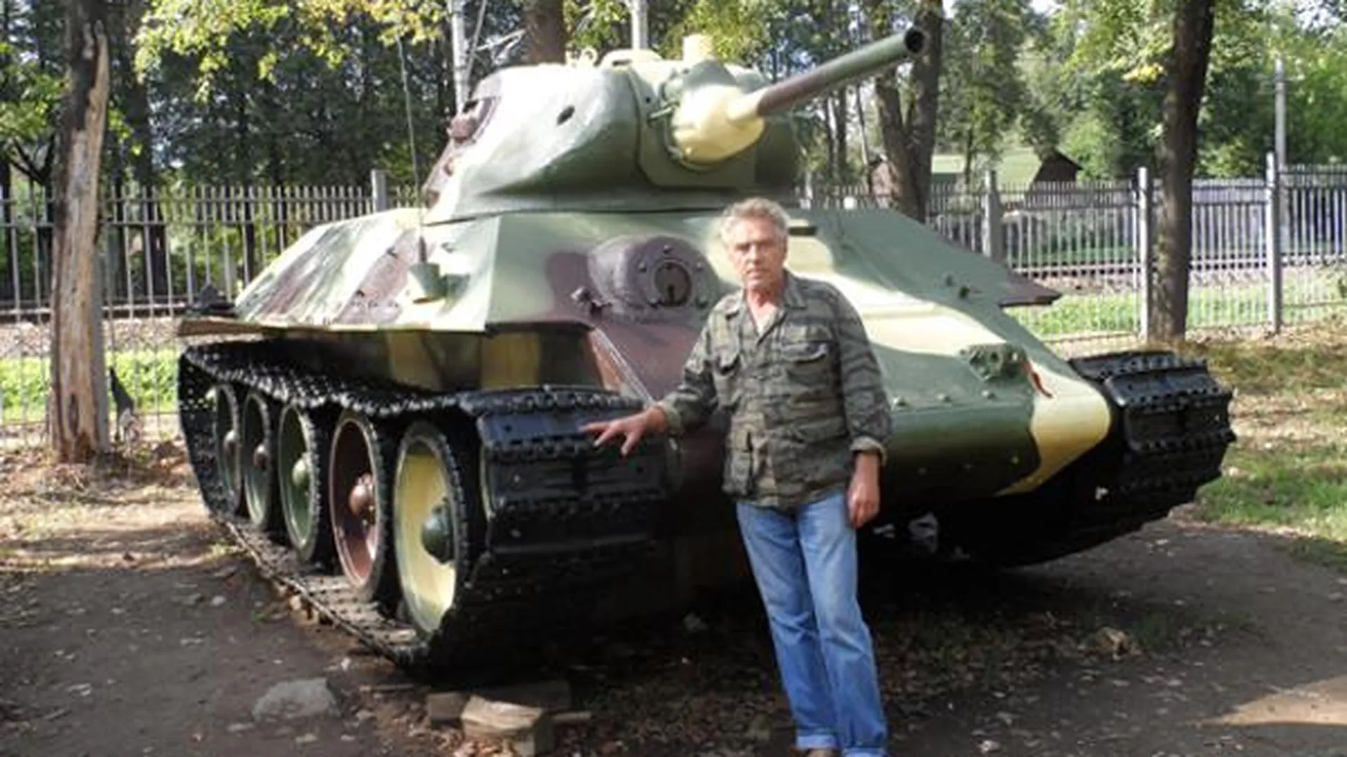 Умелец из Пушкинского района восстановил танк Т-34