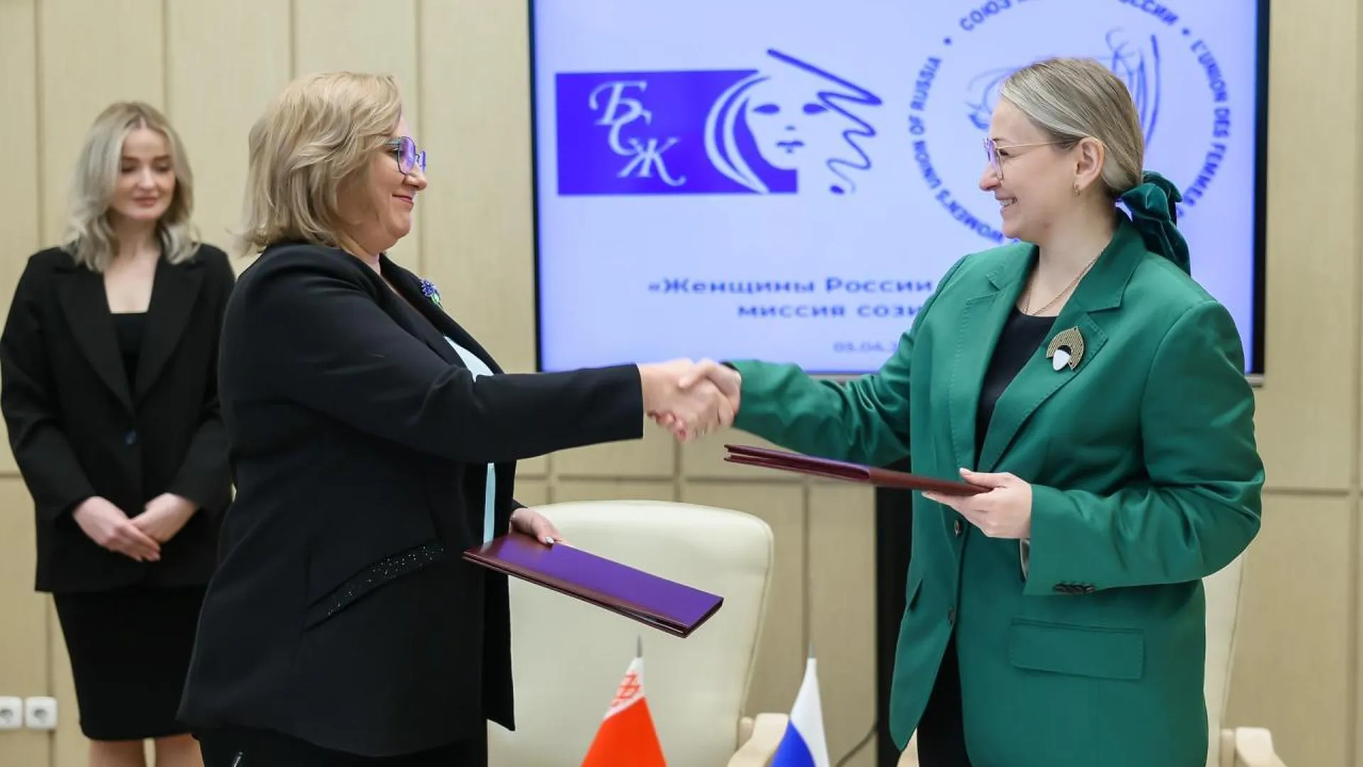 Подмосковное отделение Союза женщин России будет сотрудничать с Белорусским Союзом женщин