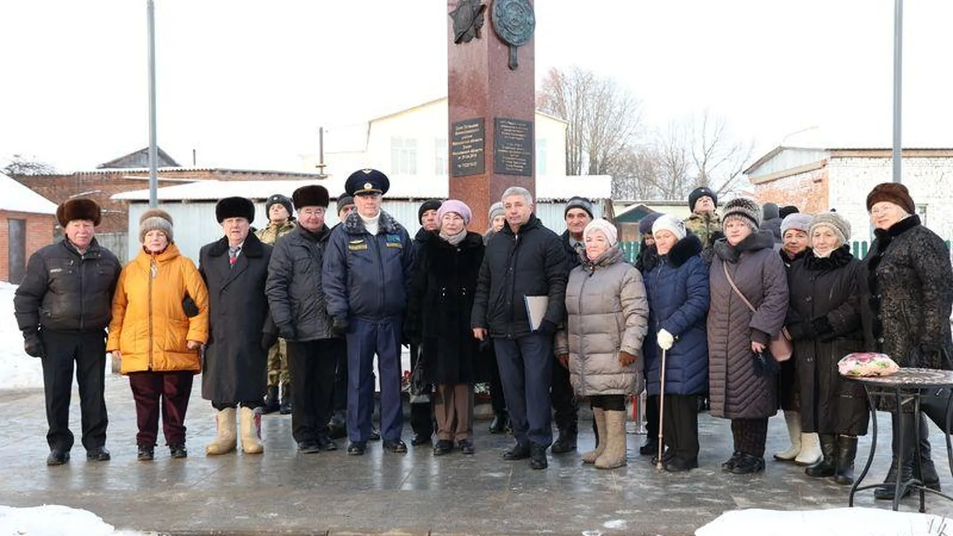 В селе Осташево состоялось торжественное открытие стелы «Населенный пункт воинской доблести»