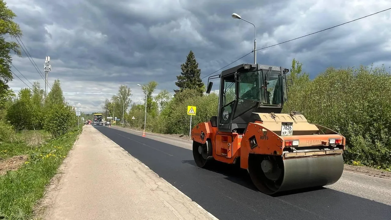 Дороги, ведущие к десяти спорткомплексам и стадионам, отремонтировали в  Подмосковье