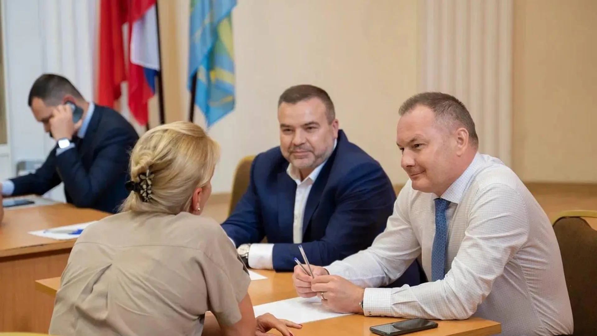Круглый стол со старостами и председателями СНТ прошел в Видном