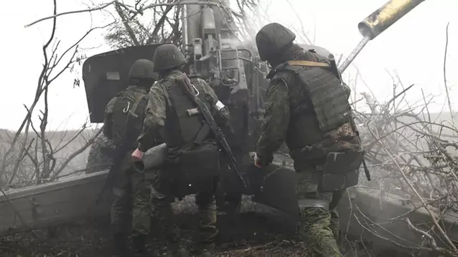 Появилось видео уничтожения буксируемого орудия ВСУ на Ореховском направлении