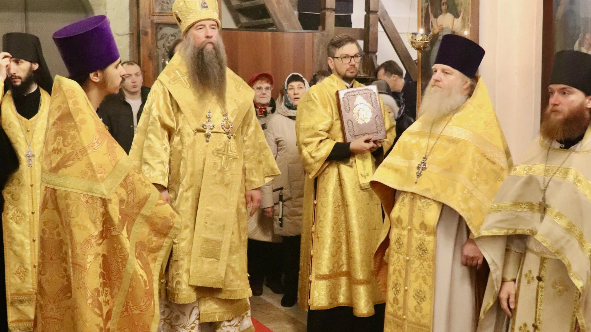 Городской округ Клин посетил епископ Кирилл