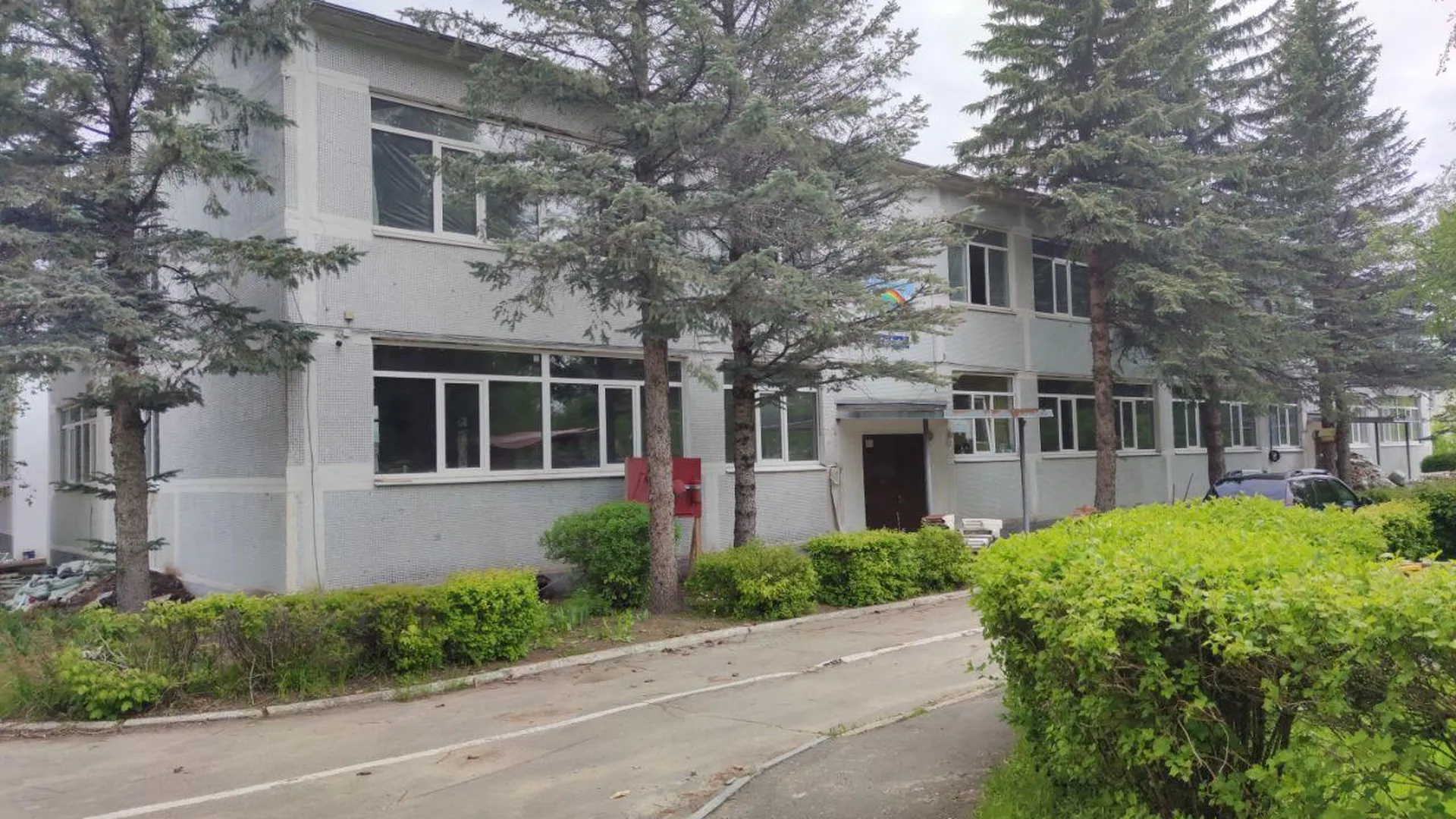 Капитальный ремонт детского сада «Радуга» продолжается в поселке Пролетарский под Серпуховом