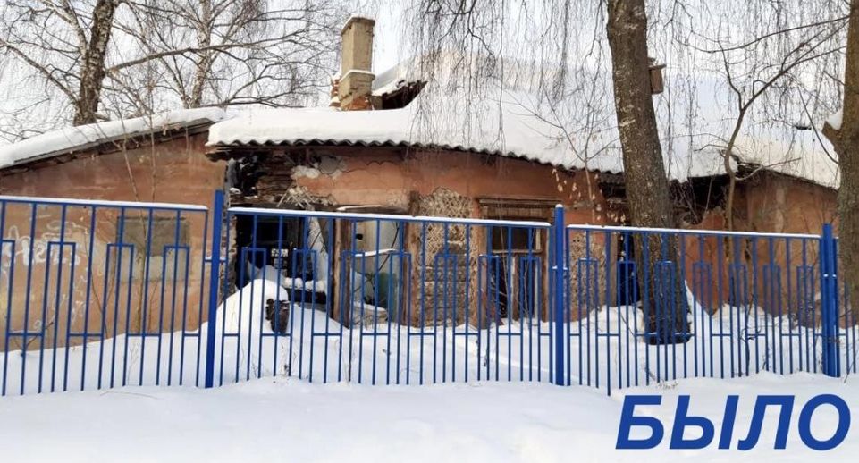 Аварийный дом № 1 снесли на Малой Лесной улице в Серпухове