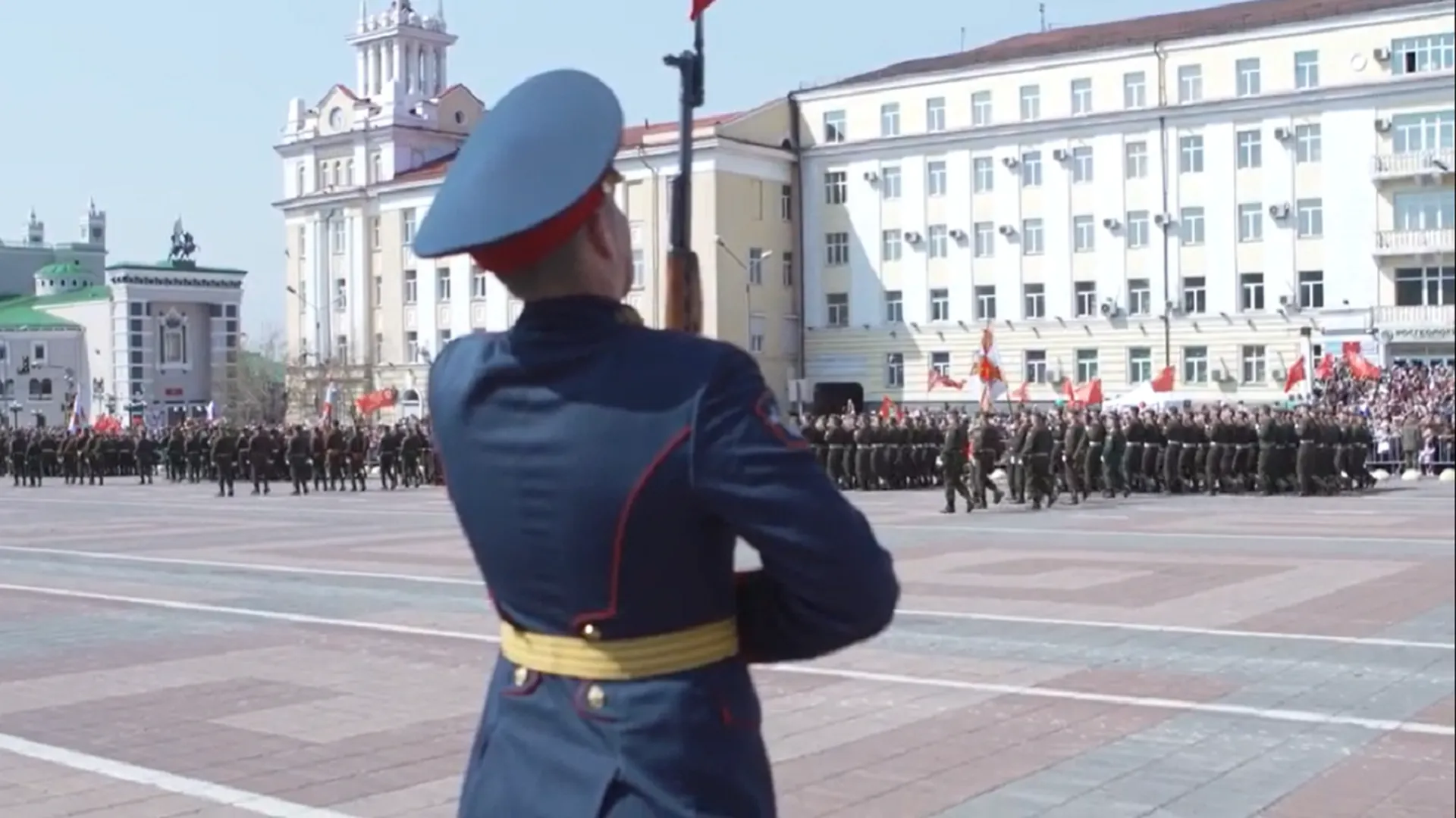 Жители Улан-Удэ рассказали, как прошел парад Победы с участием военных иностранцев
