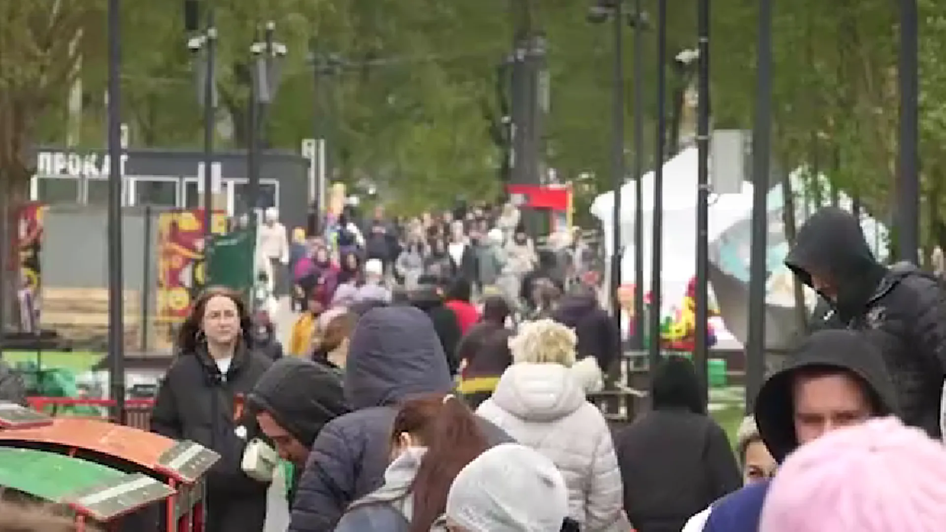 Почти 6 тысяч человек посетили Чеховский парк в День Победы