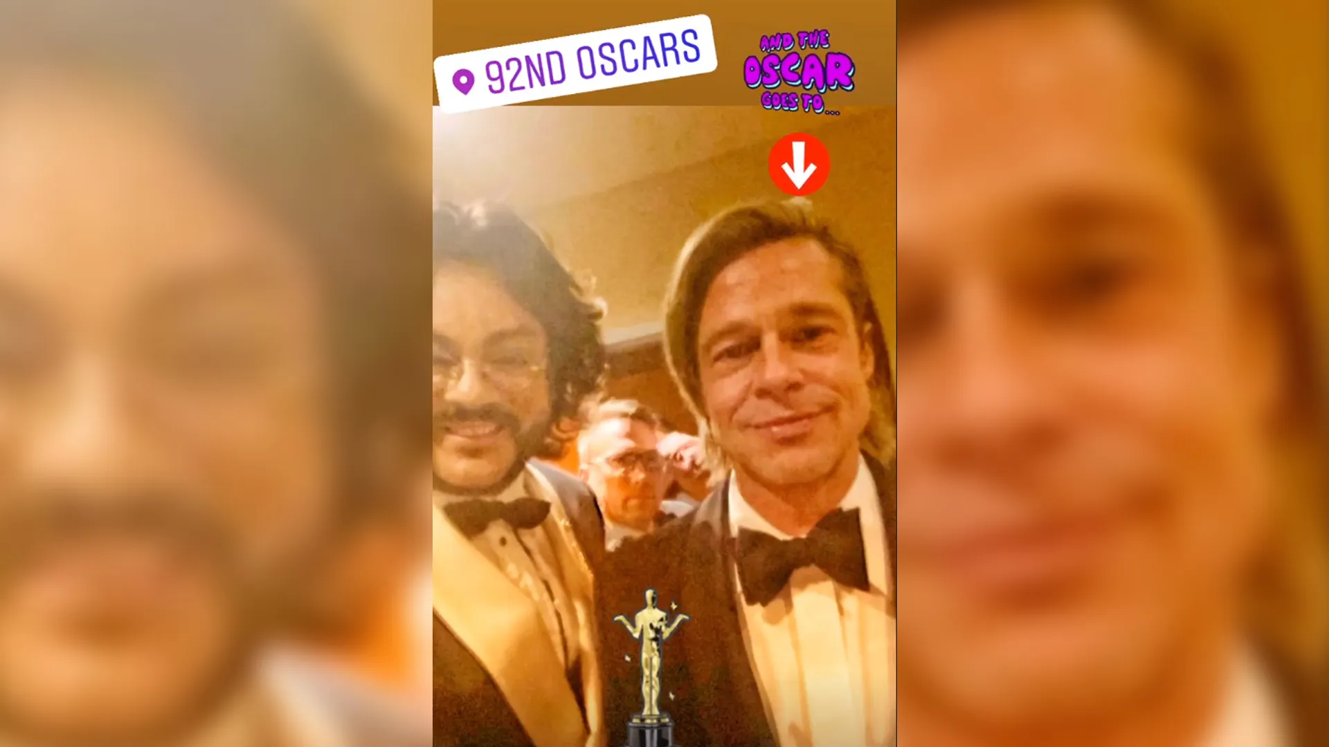 Киркоров побывал на «Оскаре» и привез фотографию с Брэдом Питтом