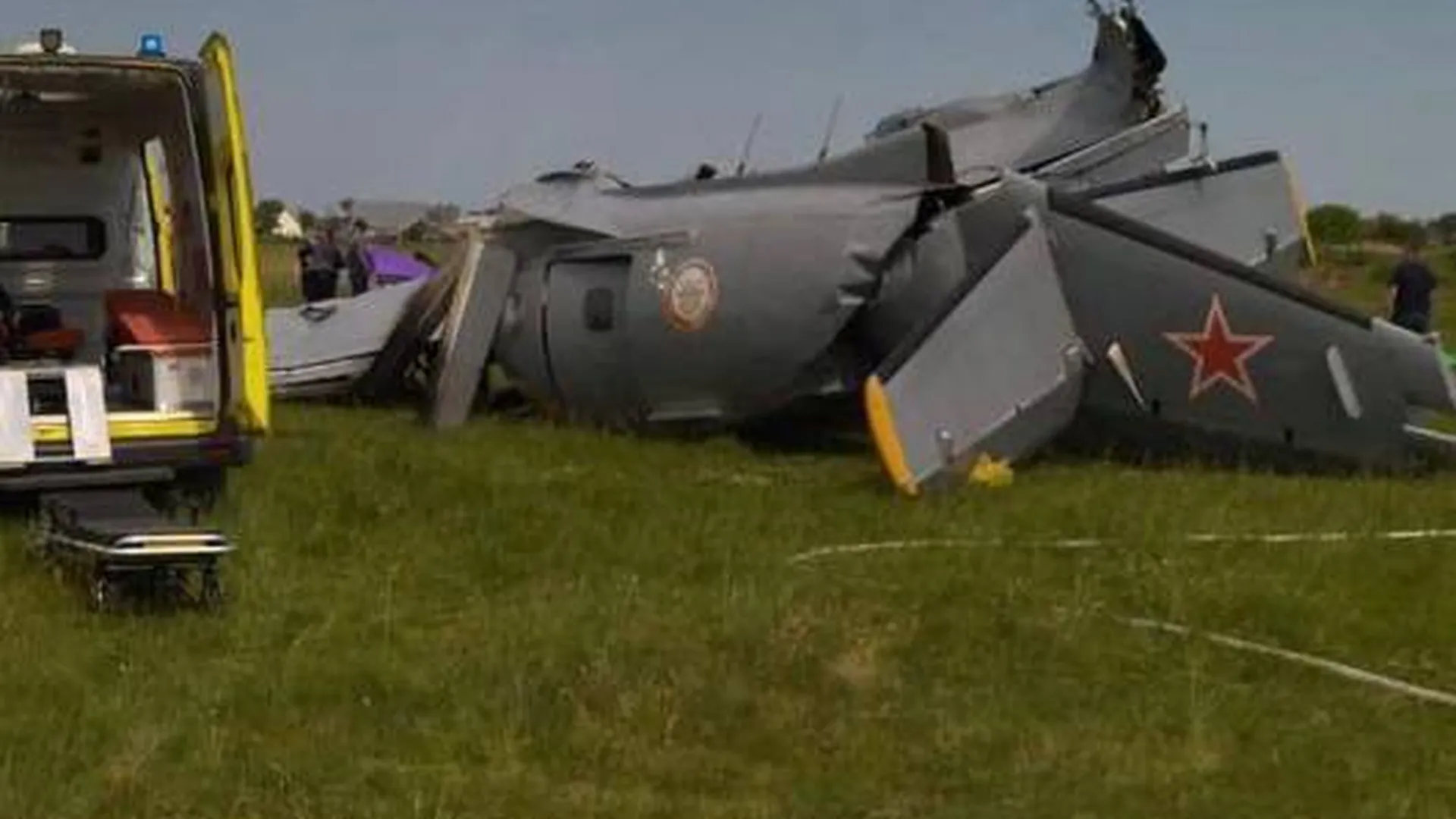 Пять человек тяжело пострадали при крушении самолета в Кемеровской области