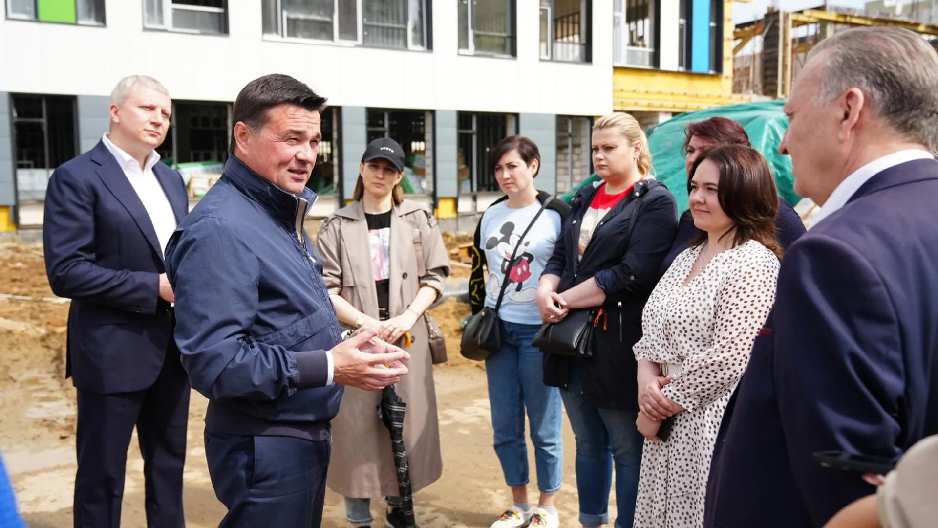 Губернатор Подмосковья: новая пристройка к гимназии в Одинцово откроется к началу учебного года