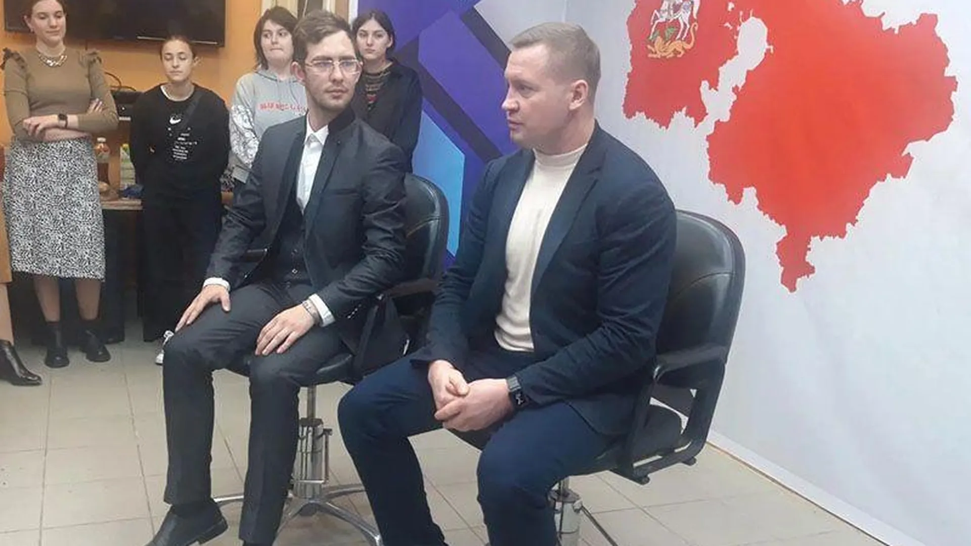 В Городском округе Пушкинский открыли первый штаб «Молодой гвардии Единой России»