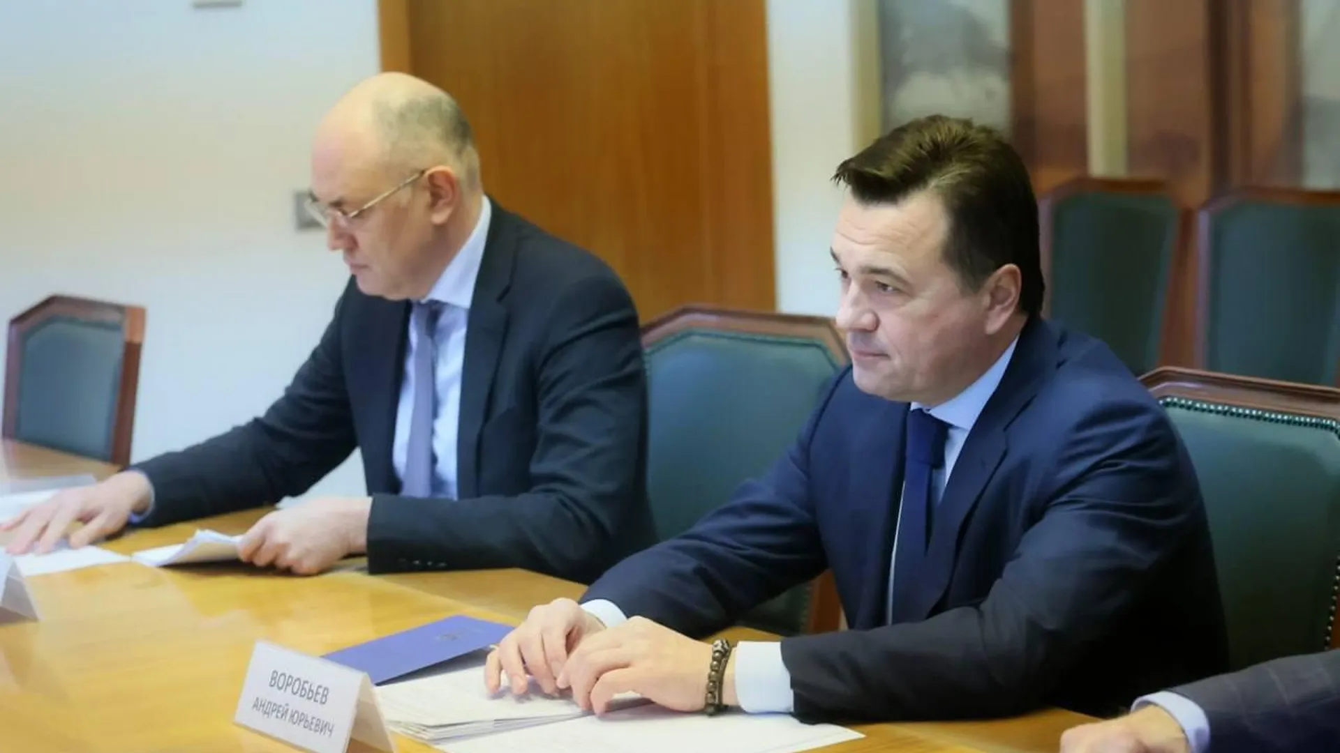 Губернатор Подмосковья обсудил состояние электросетей в регионе с министром энергетики России