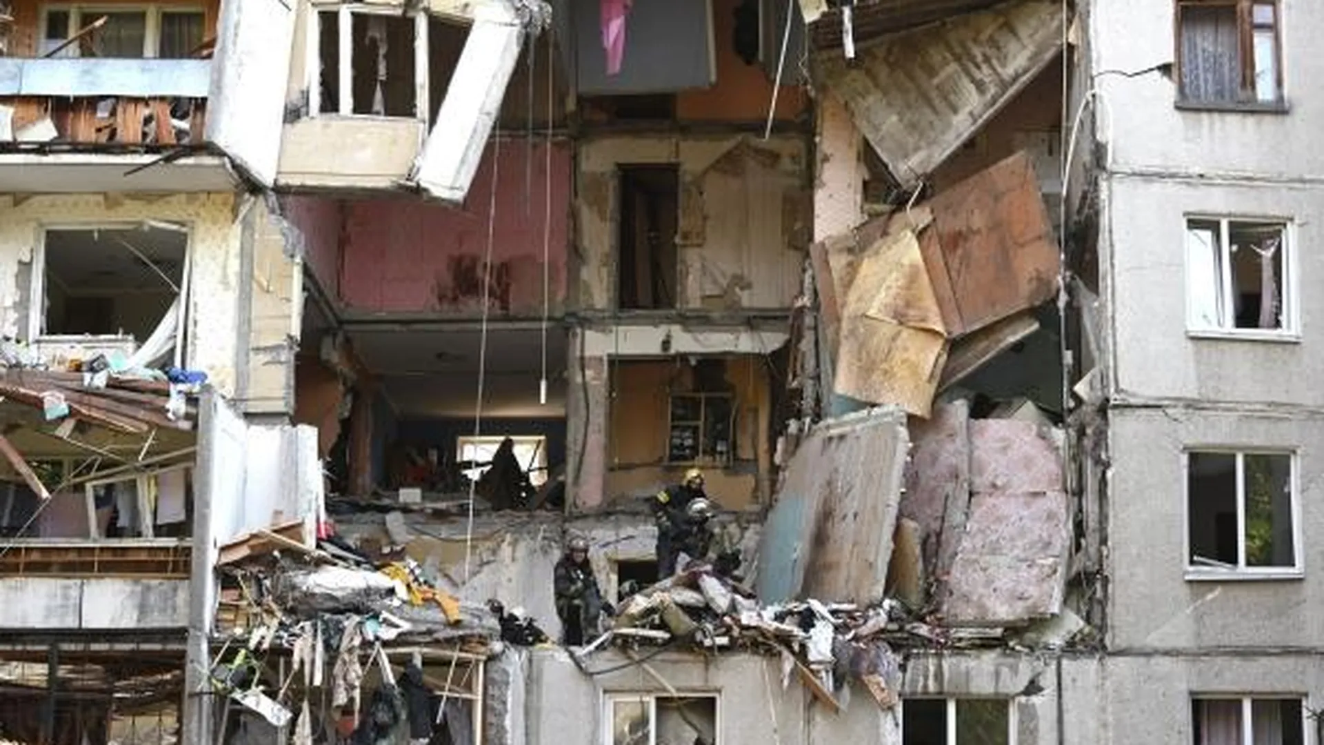 Жителям поврежденного дома в Балашихе дадут возможность забрать из квартир нужные вещи