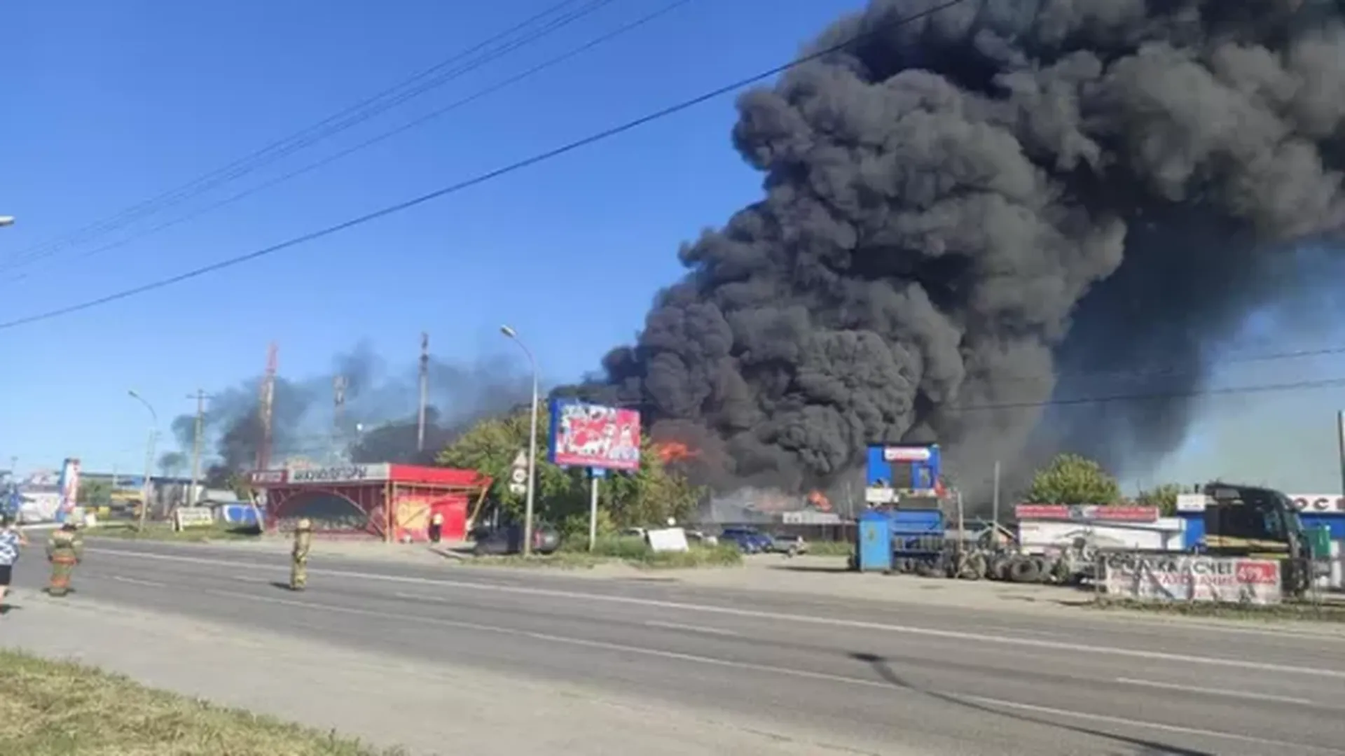 Врач рассказал о состоянии 17 госпитализированных после пожара в Новосибирске пострадавших