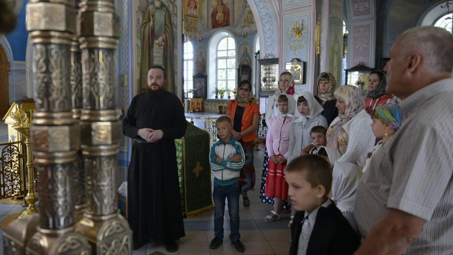 Дети из дома-интерната «Журавушка» отпраздновали Медовый Спас в монастыре