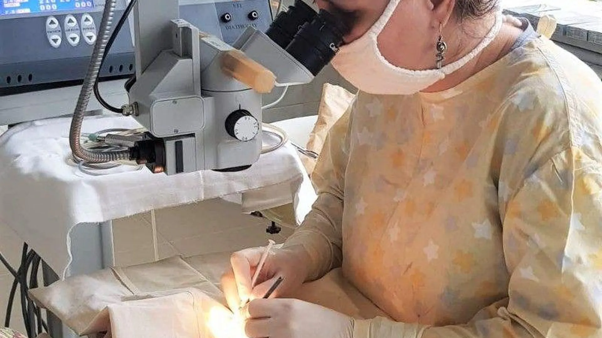 Талдомский врач восстановила зрение 91- летней пациентке