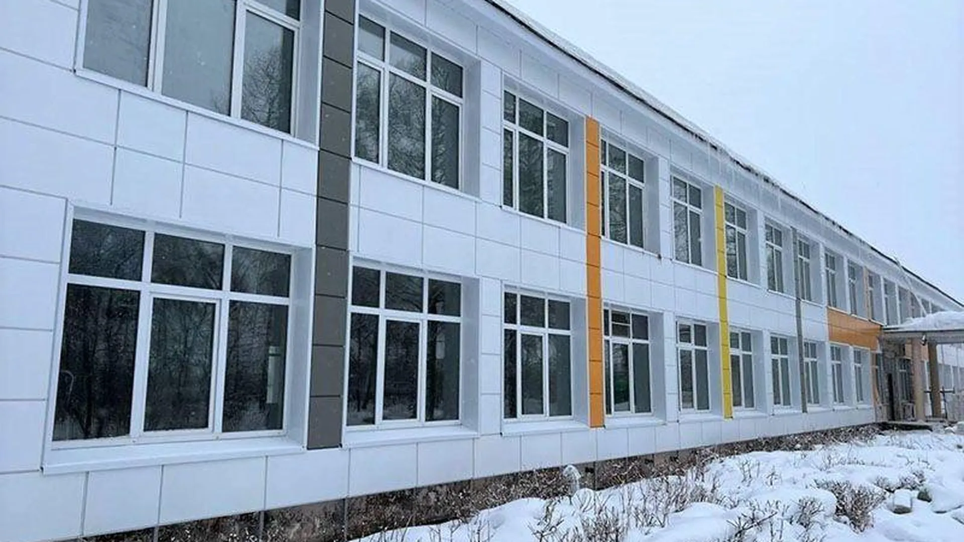Ремонт «Царевской школы» в Городском округе Пушкинский выполнен почти на половину