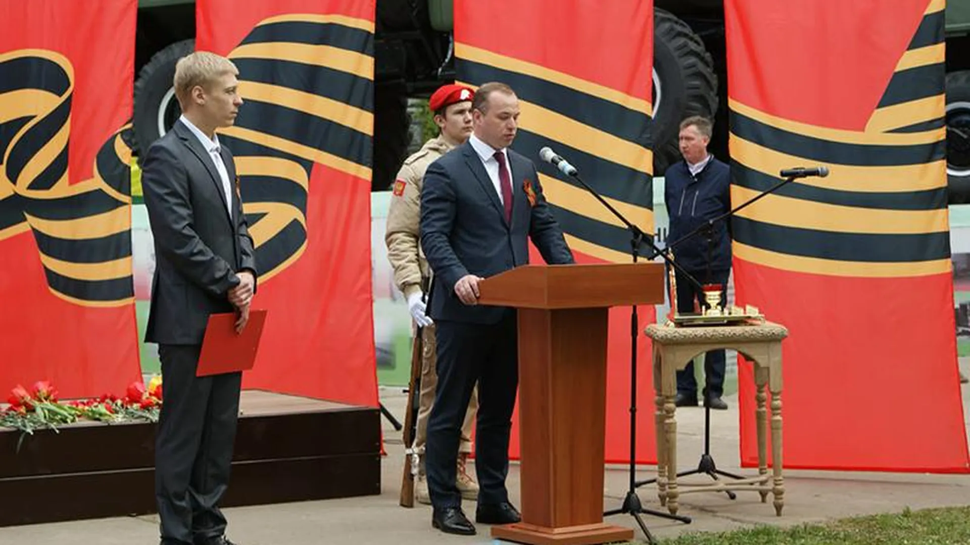 Глава городского округа Бронницы открыл памятные мероприятия по случаю Дня Победы