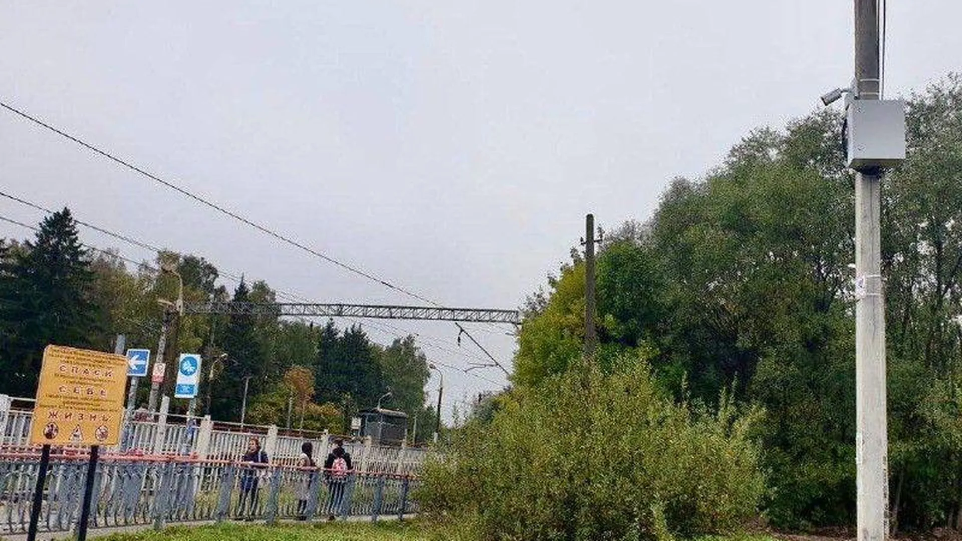 На станции Взлетная в Домодедово появилась камера с распознаванием лиц