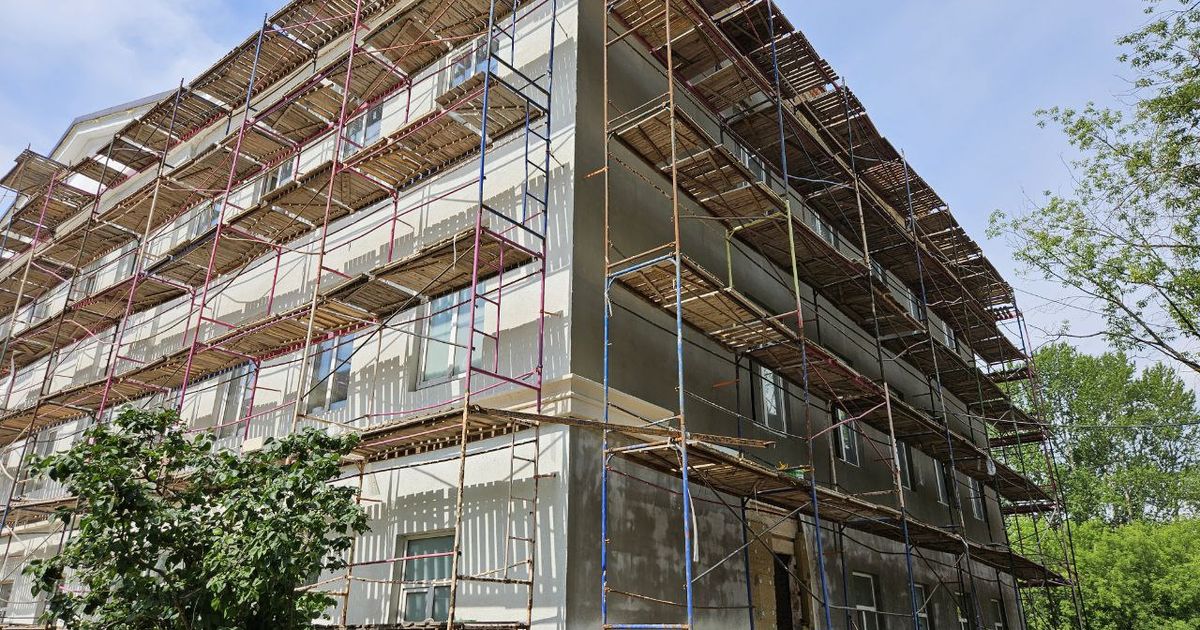 Капитальный ремонт школы-интерната в Павловском Посаде завершили наполовину
