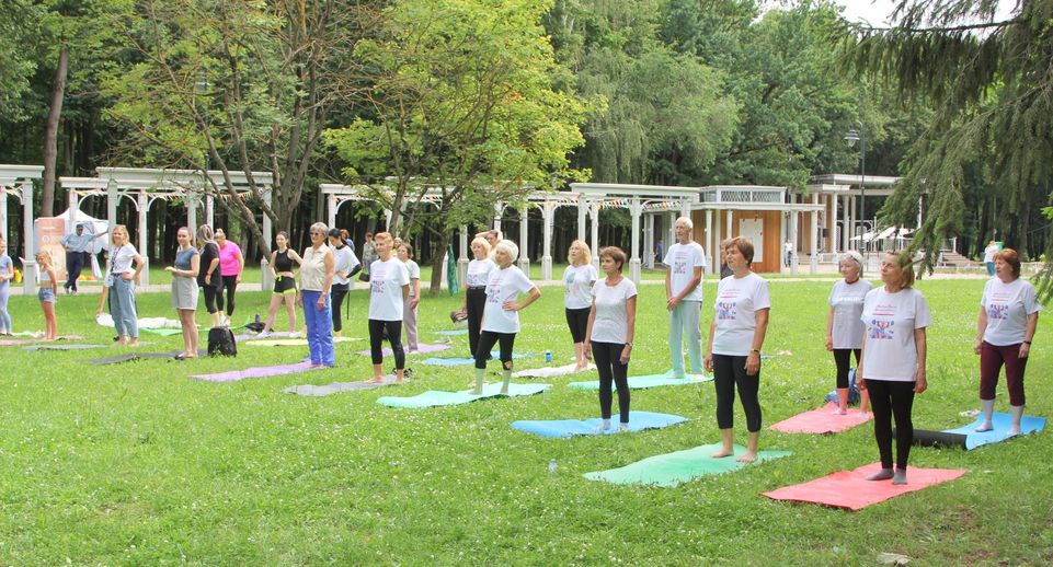 Фестиваль йоги пройдет в парке усадьбы Кривякино 15 июня