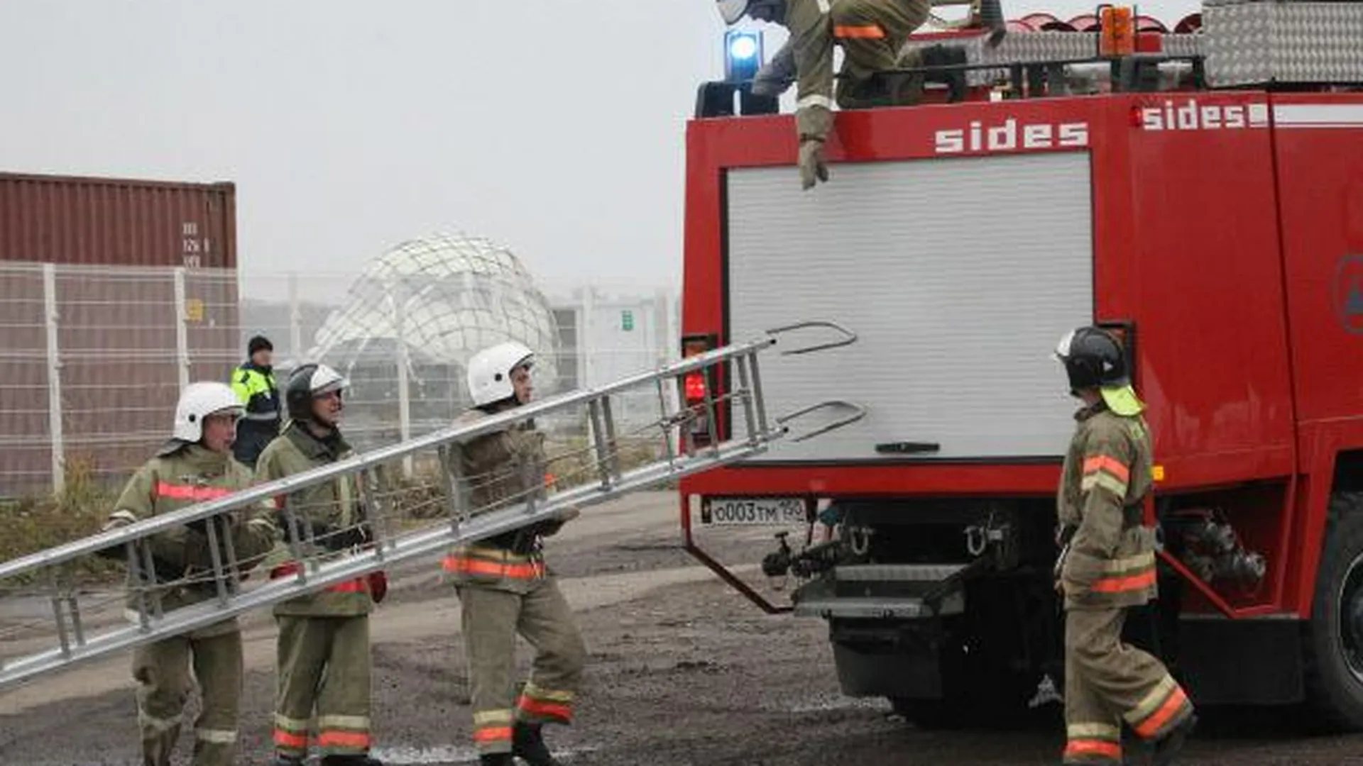 Пожарное депо построят в сельском поселении Рузского района