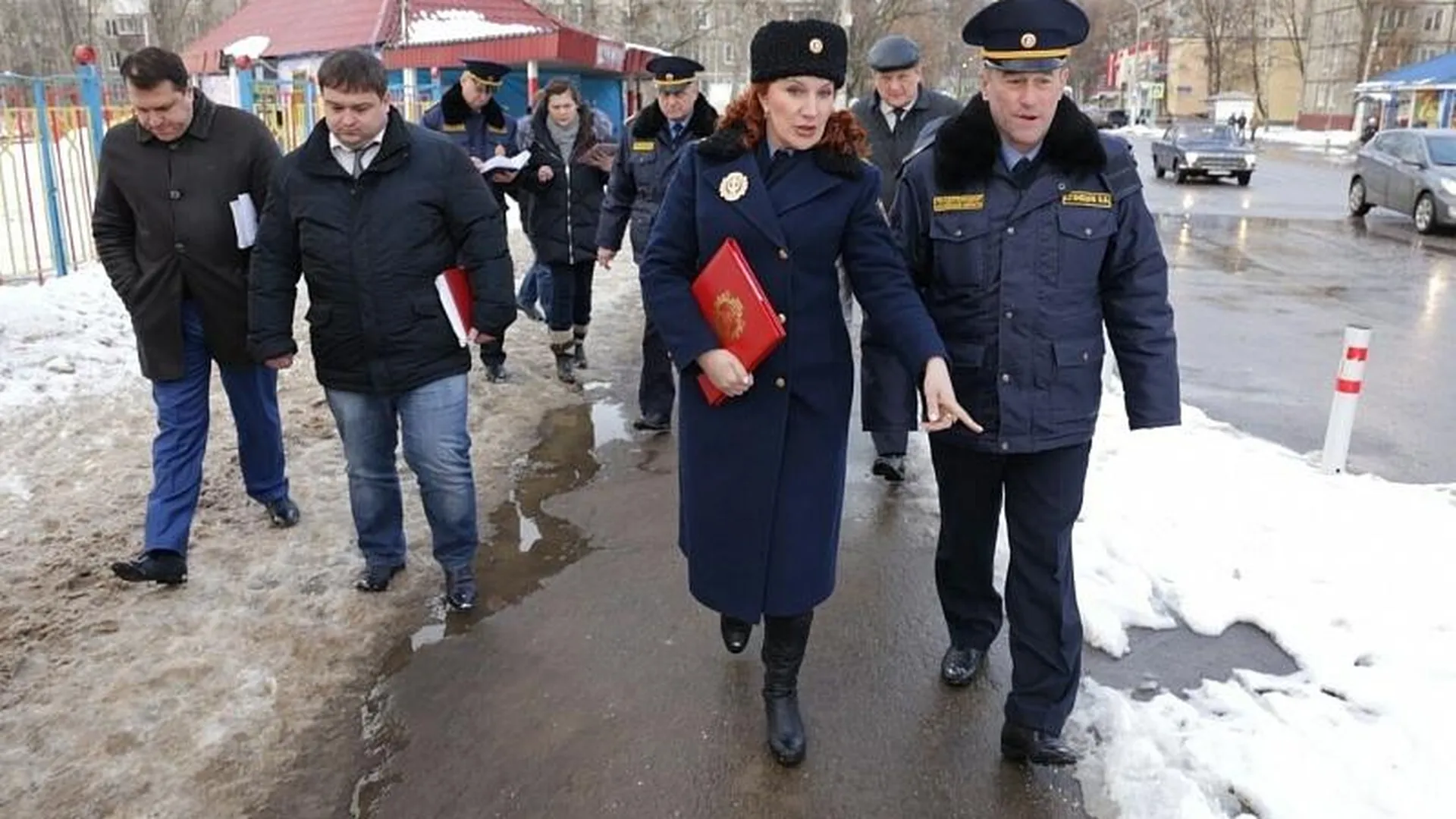 Глава ГАТН потребовала вывезти снег из Щелково